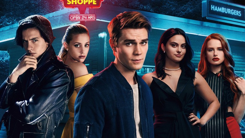 What I'm watching in June: Riverdale. Photo features the main cast of the show.