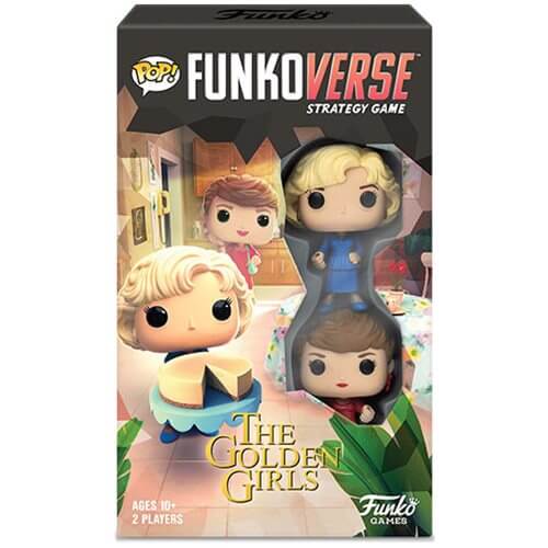 Gen Con 2019 future haul: Golden Girls figures for the Funkoverse game.
