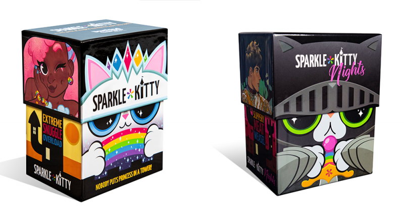 Gen Con 2019 future haul: Sparkle Kitty and Sparkle Kitty Nights.