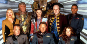 Main cast of season 2 of Babylon 5.